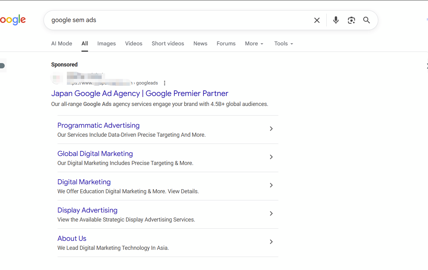 google sem